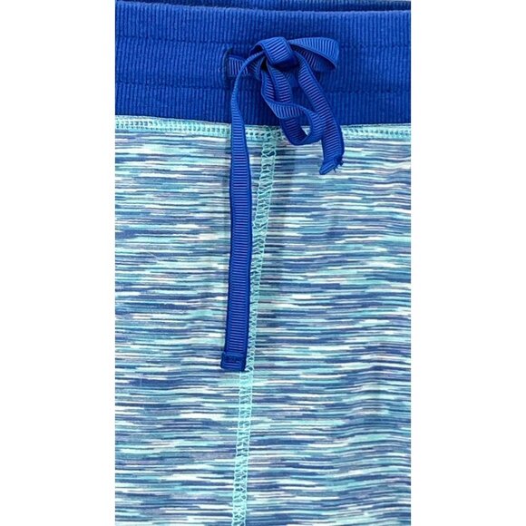 T By Talbots Womens Skort Athletic Skirt Short Large Heathered Blue Pockets - Picture 3 of 7